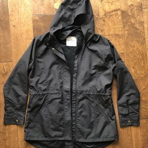 O’Neill women’s XL black rain jacket